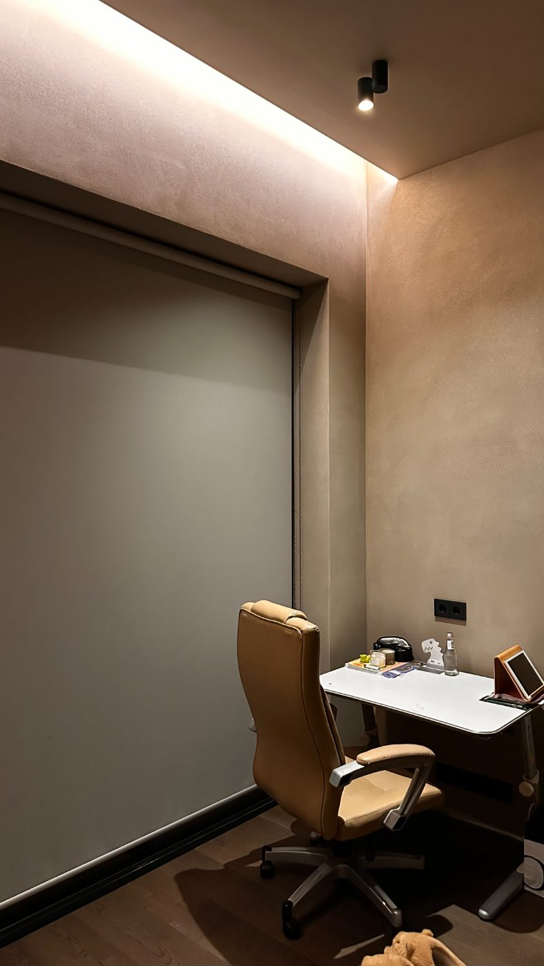 Kabinet — AST50 LED soonprofiil aknapealse perimeetril